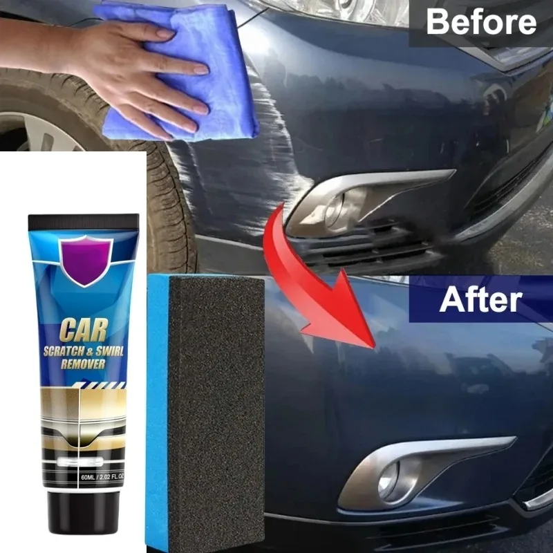 Cars Scratch Remover Car Polishing Paste with Sponge, Cars Body Paint Care Kit Paint Repair Spray Paint for Car and Motorcycles
Cars Scratch Remover Car Polishing Paste with Sponge, Cars Body Paint Care Kit Paint Repair Spray Paint for Car and Motorcycles