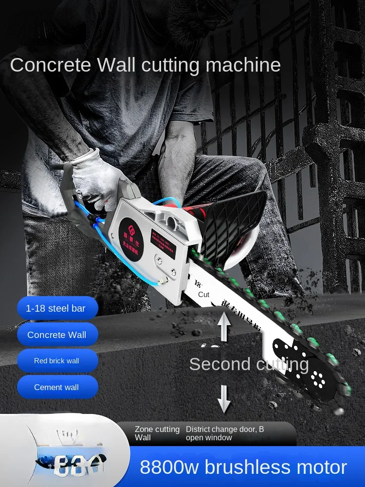 Wall Puncher Dust-Free New Concrete Wall Cutting Door Window Wall Reinforced Concrete Saw Removing Artifact
Wall Puncher Dust-Free New Concrete Wall Cutting Door Window Wall Reinforced Concrete Saw Removing Artifact