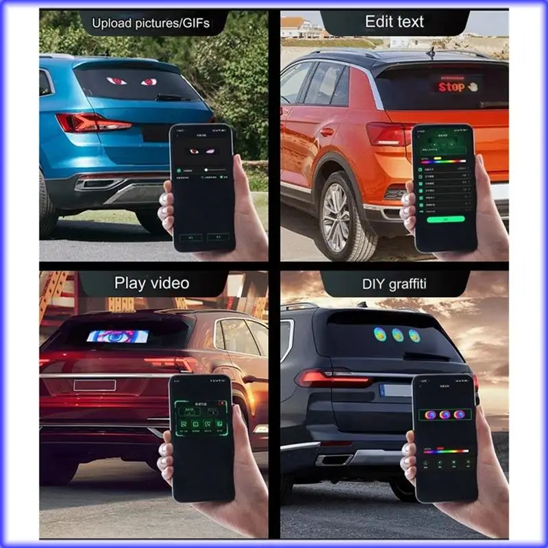 A82E-2PCS LED Eyes Windshield Truck Car Display Screen Panel LED Luminous Sign LED Glowing Eyes For Windshield Glass
A82E-2PCS LED Eyes Windshield Truck Car Display Screen Panel LED Luminous Sign LED Glowing Eyes For Windshield Glass