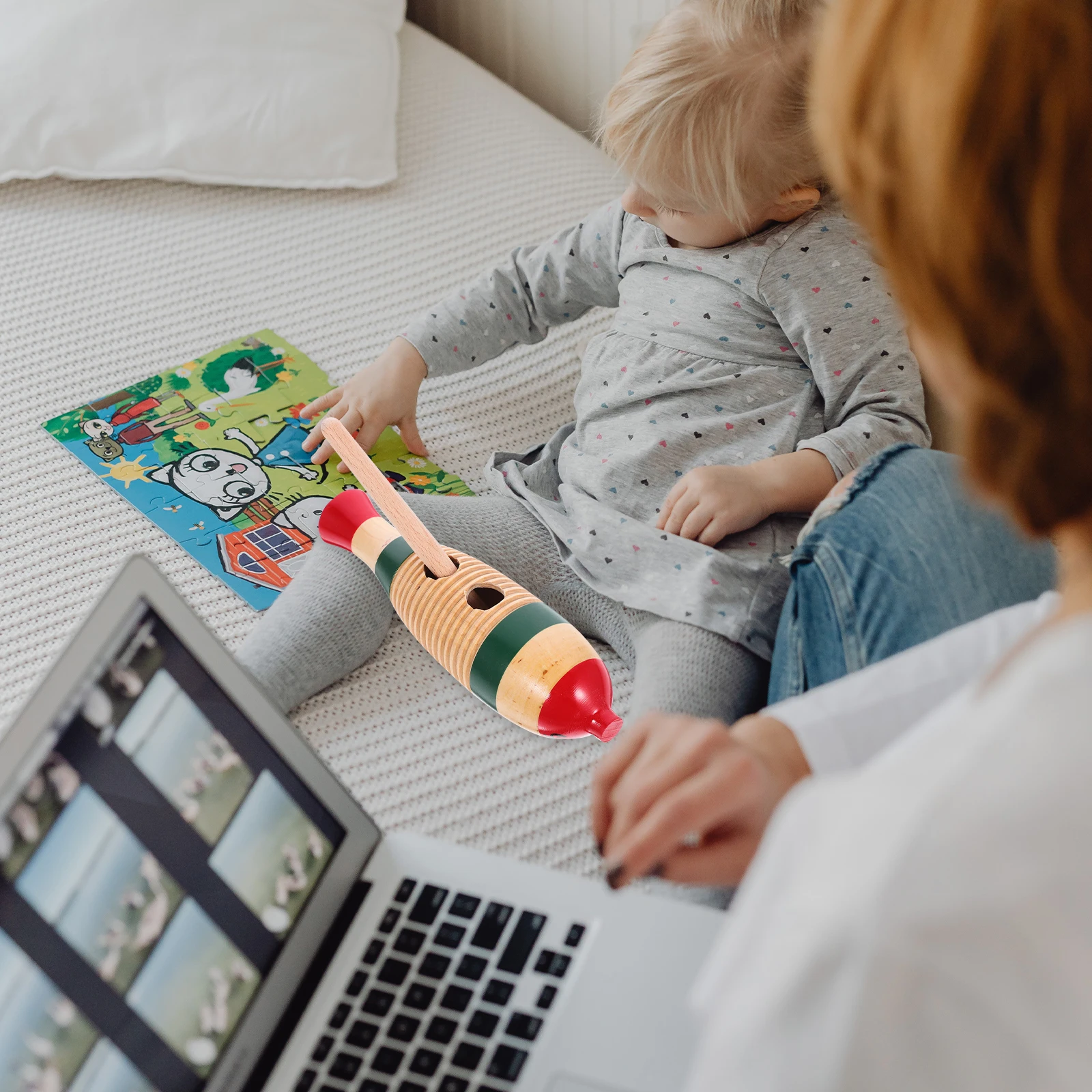 Frog Croaker Teaching Aid Kid Instruments Beginner Guiro Percussion Crafts Children Kids' Musical for Colorful
Frog Croaker Teaching Aid Kid Instruments Beginner Guiro Percussion Crafts Children Kids' Musical for Colorful