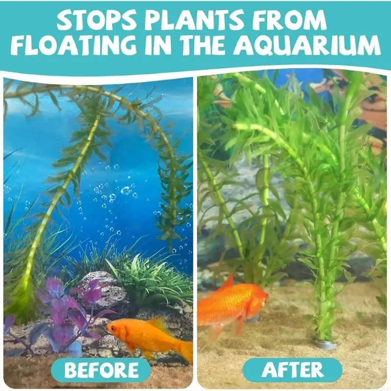 Pack of 50 Aluminum Aquarium Plant Anchors Secure Water Plant Prevent Floating JOMD
Pack of 50 Aluminum Aquarium Plant Anchors Secure Water Plant Prevent Floating JOMD