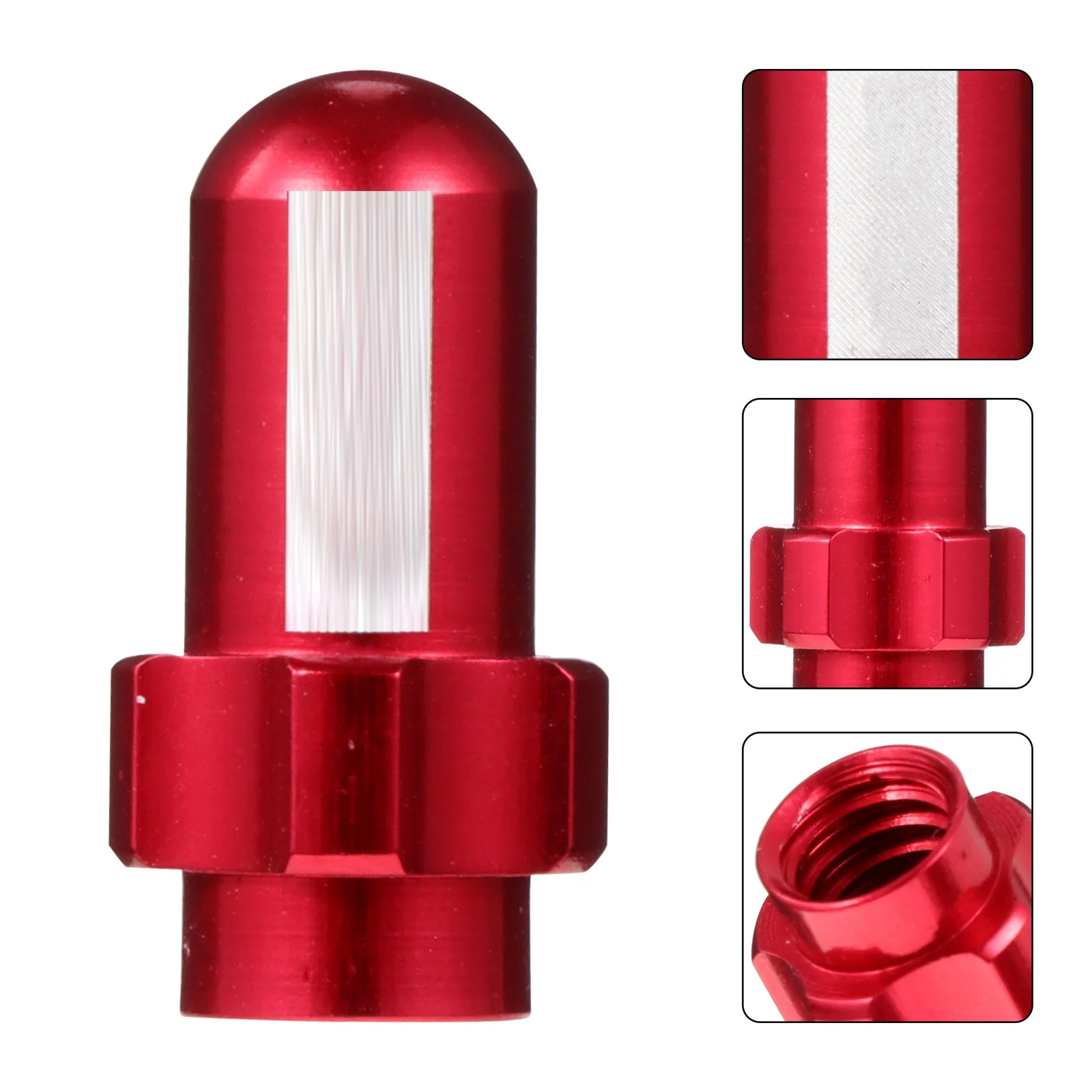 1Pair Bike Tire Cap Aluminum Alloy Durable Tire Stem Cover Easy Install Screw-on Anti-Leak Dirt Proof for Mountain and Road
1Pair Bike Tire Cap Aluminum Alloy Durable Tire Stem Cover Easy Install Screw-on Anti-Leak Dirt Proof for Mountain and Road