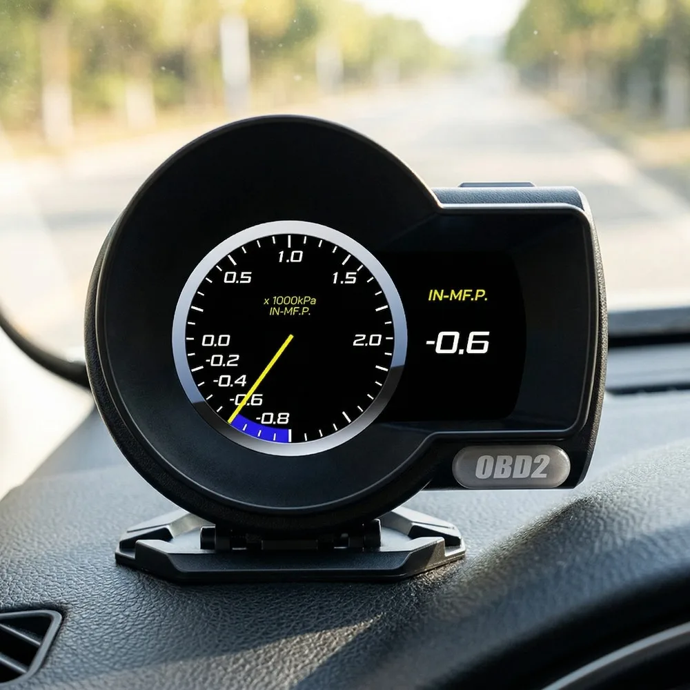 Car HUD F8 Pro GPS Smart Gauge Newest Version Digital Speedometer Universal Car HUD OBD2
Car HUD F8 Pro GPS Smart Gauge Newest Version Digital Speedometer Universal Car HUD OBD2