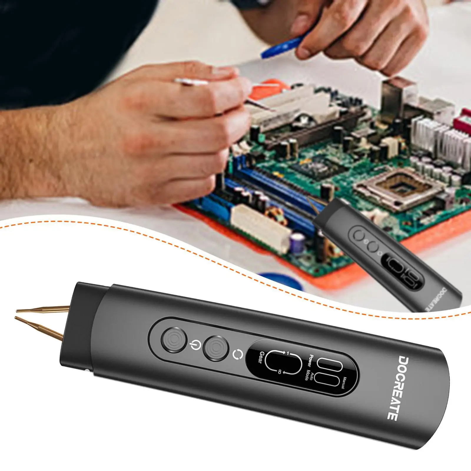 Portable Spot Welder Pen Easy Maintenance Copper ABS Welding Machine for DIY Battery Packs and Electronic Repair Work
Portable Spot Welder Pen Easy Maintenance Copper ABS Welding Machine for DIY Battery Packs and Electronic Repair Work