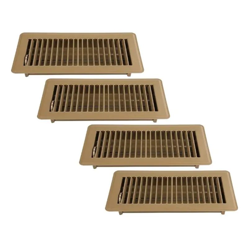 Floor Register 4X10, 4 Pack Floor Register Vents,Heavy Duty Steel Walkable Floor Grates,Adjustable Decor Grate-B51B
Floor Register 4X10, 4 Pack Floor Register Vents,Heavy Duty Steel Walkable Floor Grates,Adjustable Decor Grate-B51B