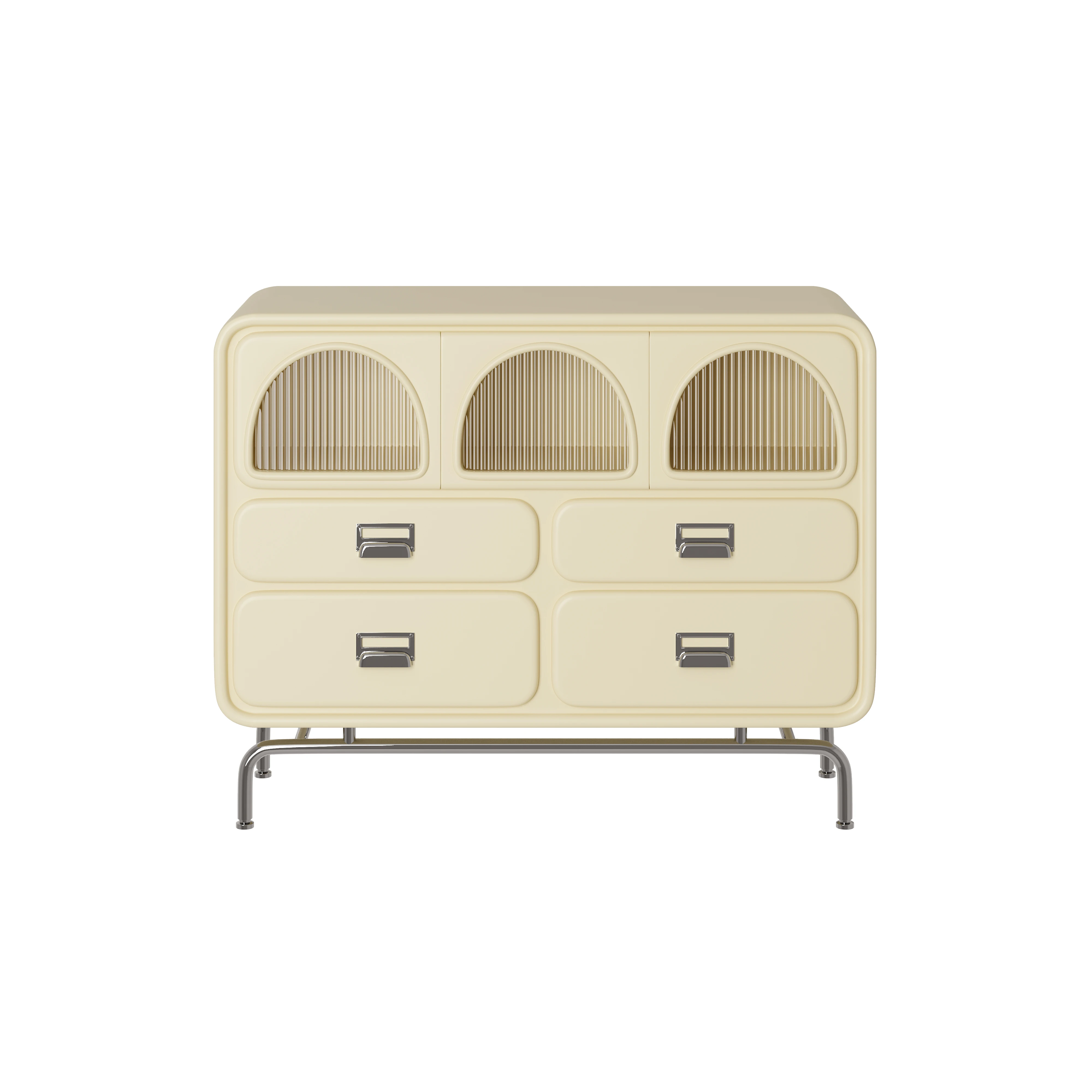 Cream Style Chest of Drawers Small Apartment Living Room Bedroom Storage Locker of Bed End Clothes Closet
Cream Style Chest of Drawers Small Apartment Living Room Bedroom Storage Locker of Bed End Clothes Closet