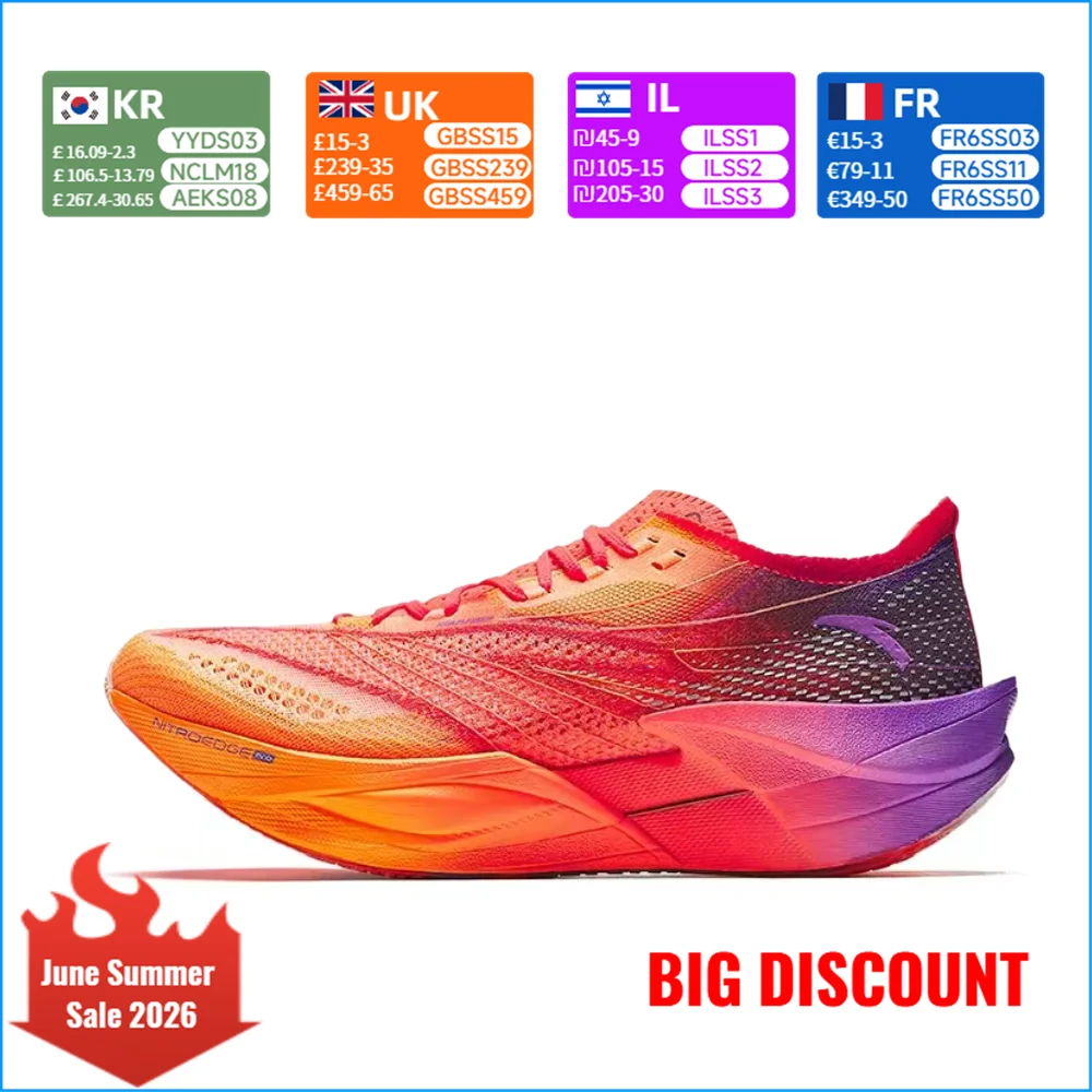 Anta C202 6.0 PRO: Comfortable, Stylish, Non-Slip, Durable, Low-Top Marathon Racing Running Shoes for Men 112445571-1
Anta C202 6.0 PRO: Comfortable, Stylish, Non-Slip, Durable, Low-Top Marathon Racing Running Shoes for Men 112445571-1