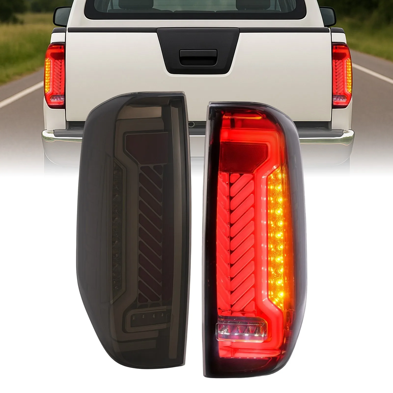 2PCS DOT Pair LED Sequential Tail Lights Lamp For Nissan Frontier D40 2005-2021 LH&RH
2PCS DOT Pair LED Sequential Tail Lights Lamp For Nissan Frontier D40 2005-2021 LH&RH