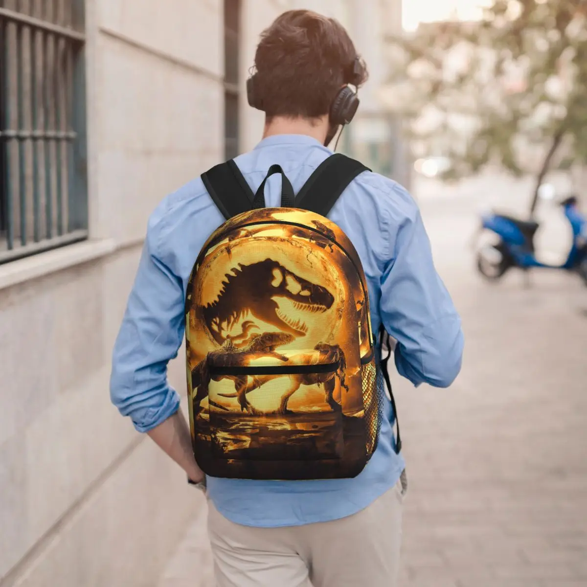 Jurassics Park Jurassics World Dinosaur Backpack Student BookBag Children School Bag Computer Shoulder Bags for Men Women
Jurassics Park Jurassics World Dinosaur Backpack Student BookBag Children School Bag Computer Shoulder Bags for Men Women