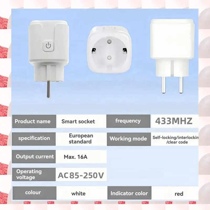 ABGN Wireless Window Door Sensor, Magnetic Contact Switch, AC220V 2500W, Ideal For Extractor Hoods And Home Security EU Plug
ABGN Wireless Window Door Sensor, Magnetic Contact Switch, AC220V 2500W, Ideal For Extractor Hoods And Home Security EU Plug