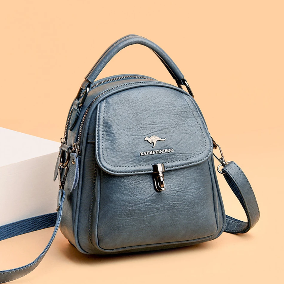 2024 Women Backpacks Luxury Designer Multifunction Ladies Shoulder Crossbody Bags High Quality Soft Leather Handbags and Purses
2024 Women Backpacks Luxury Designer Multifunction Ladies Shoulder Crossbody Bags High Quality Soft Leather Handbags and Purses