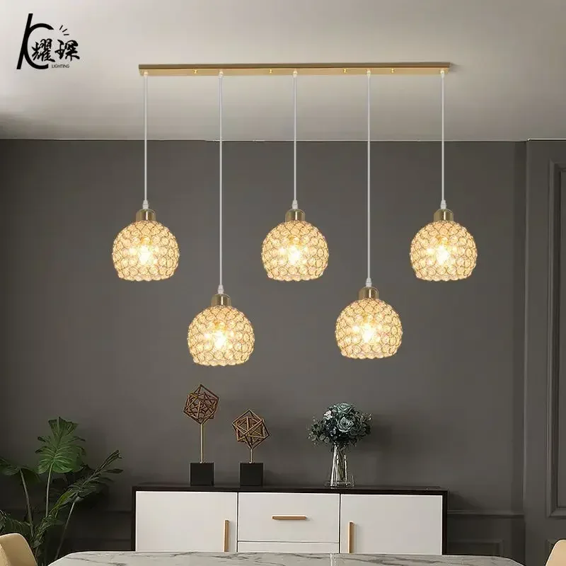 Restaurant Pendant Lamp - Nordic Modern Minimalist Crystal Design for Dining Room & Bar Counter
Restaurant Pendant Lamp - Nordic Modern Minimalist Crystal Design for Dining Room & Bar Counter