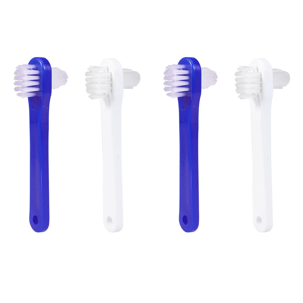 4Pcs False Teeth Denture Brush Dual Head Cleaning Tool Portable Double Sided Toothbrush for Efficient Stain Removal and Retainer
4Pcs False Teeth Denture Brush Dual Head Cleaning Tool Portable Double Sided Toothbrush for Efficient Stain Removal and Retainer