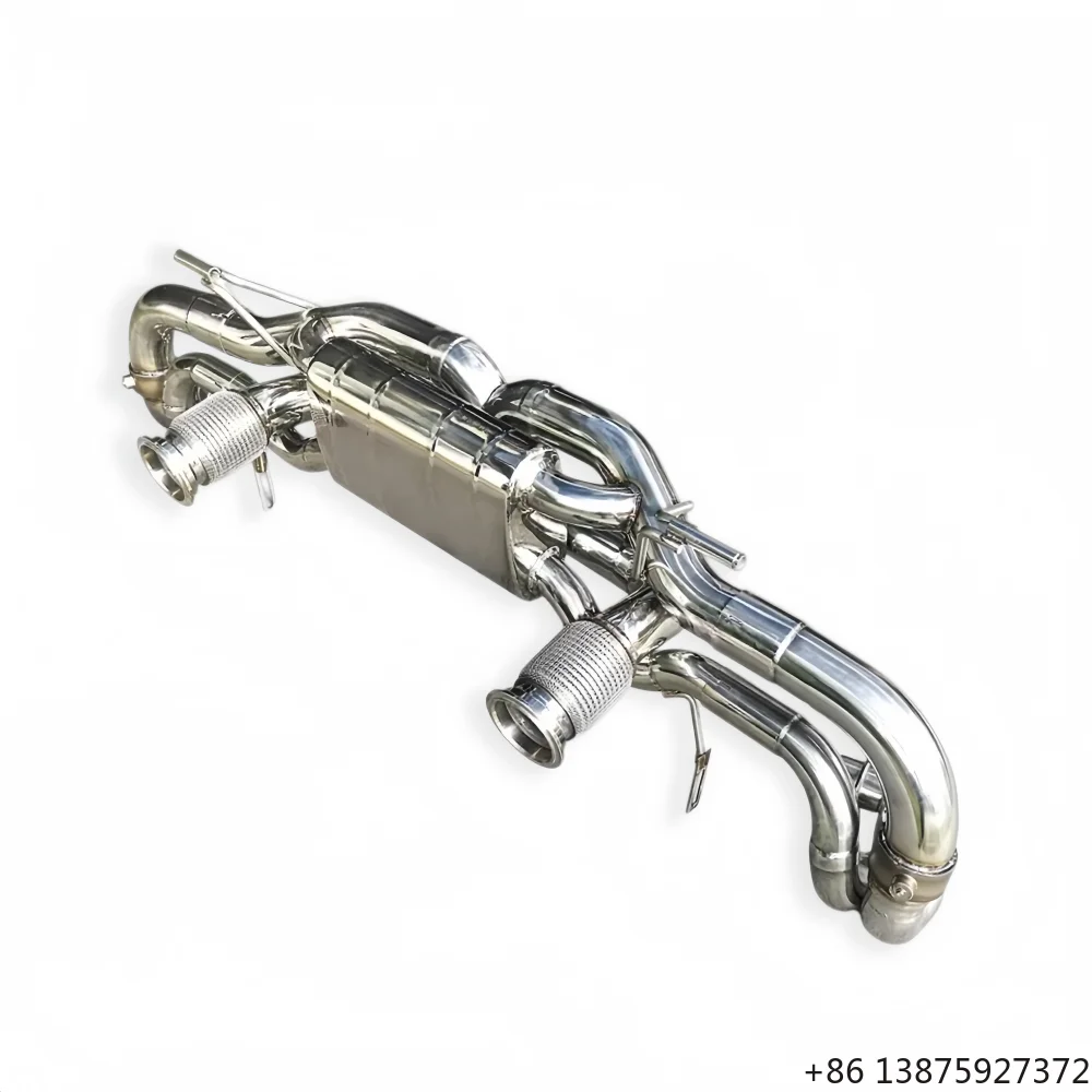 Vacuum Valve Catback Exhaust Pipe for R8 V10 5.2L 2008-2016 Muffler Car Performance Exhaust System Sound Wave Modification
Vacuum Valve Catback Exhaust Pipe for R8 V10 5.2L 2008-2016 Muffler Car Performance Exhaust System Sound Wave Modification