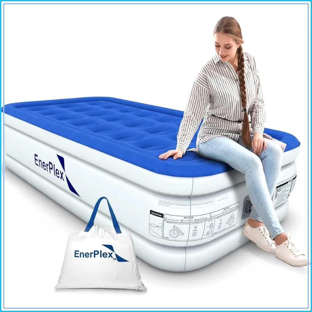 Air Mattress with Built-in Pump - Self-Inflating Blow Up Bed for Travel & Home
Air Mattress with Built-in Pump - Self-Inflating Blow Up Bed for Travel & Home