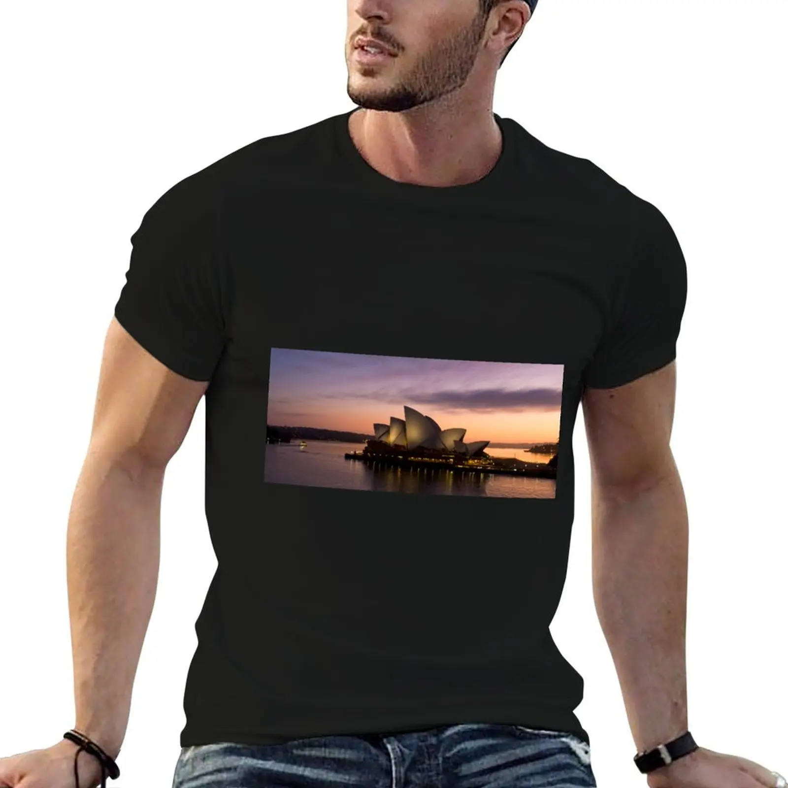 Opera House at Sunrise T-Shirt t shirts for man graphic funny cotton tshirt 100% men t shirt cotton 100% T-shirt
Opera House at Sunrise T-Shirt t shirts for man graphic funny cotton tshirt 100% men t shirt cotton 100% T-shirt