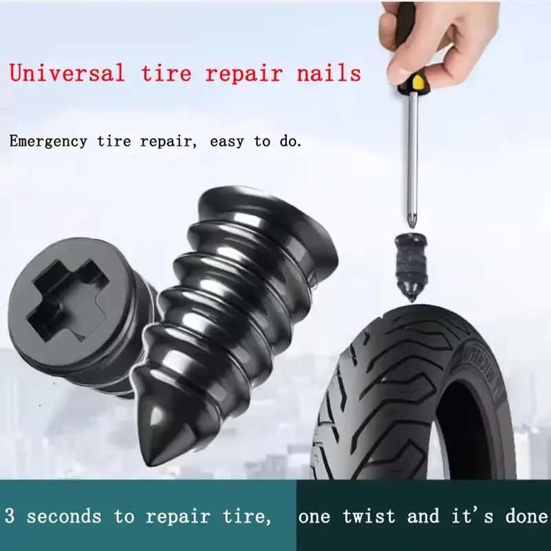 Vacuum Tyre Repair Nail Tire Puncture14*7mm Screws Motorcycle Fitting Set Tubeless Wheel Repair Punctures Kit Patches for Car
Vacuum Tyre Repair Nail Tire Puncture14*7mm Screws Motorcycle Fitting Set Tubeless Wheel Repair Punctures Kit Patches for Car