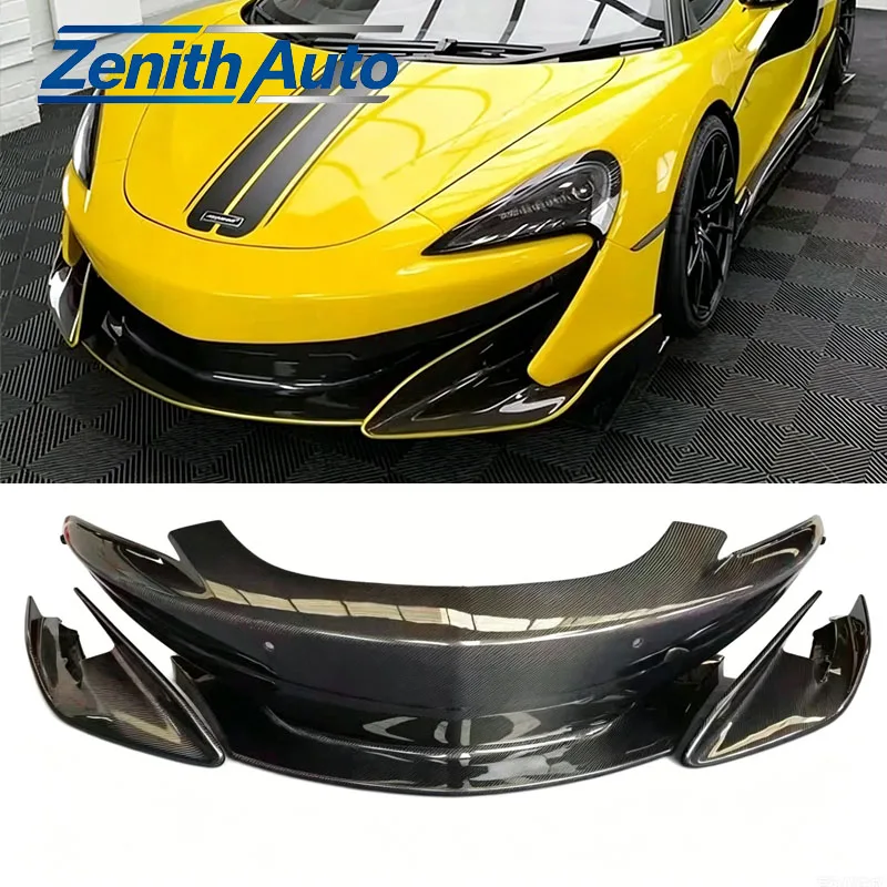 2015-2018 For McLaren 540C 570S 570GT 600LT Style Carbon Fiber Front Bumper Lip Splitter Exterior Accessories 3PCS
2015-2018 For McLaren 540C 570S 570GT 600LT Style Carbon Fiber Front Bumper Lip Splitter Exterior Accessories 3PCS