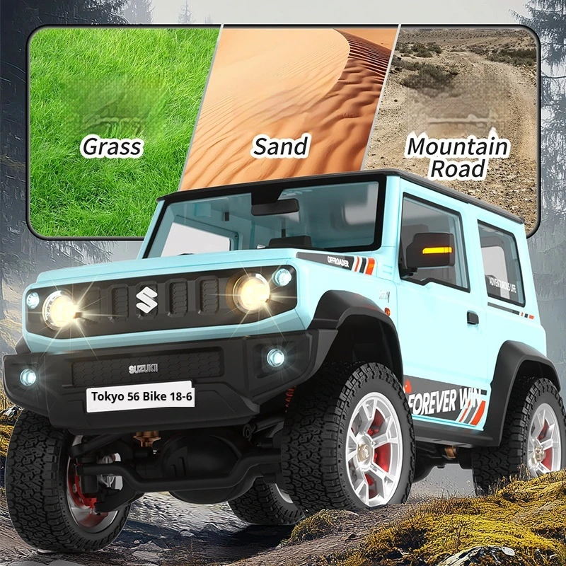 Новая радиоуправляемая внедорожная машина Hengguan 1:16 Suzuki Jimny HG4 210 с полным пропорциональным управлением и LED-подсветкой – подарок для мальчиков на праздники
Новая радиоуправляемая внедорожная машина Hengguan 1:16 Suzuki Jimny HG4 210 с полным пропорциональным управлением и LED-подсветкой – подарок для мальчиков на праздники