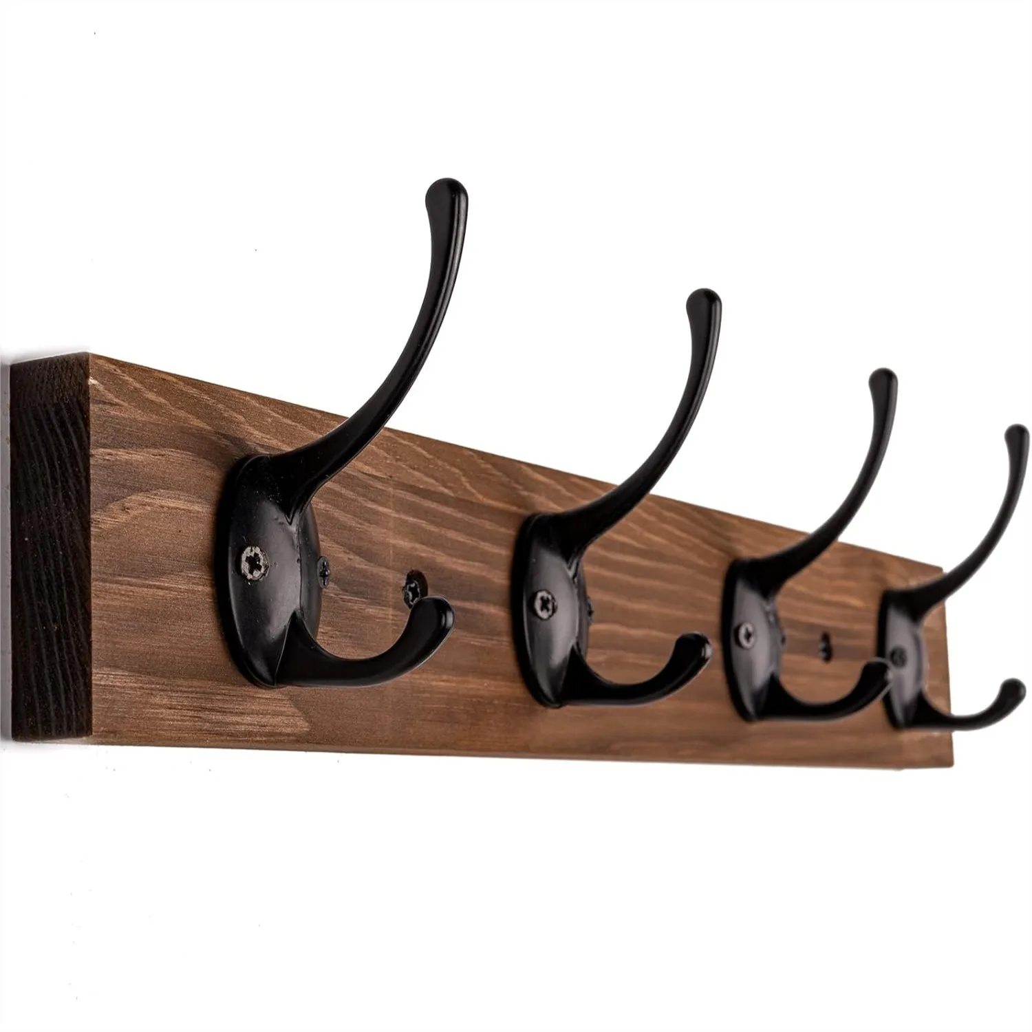 Wooden Coat Hooks Wall Mounted With 4 Hooks For Entryway Bathroom Bedroom Brown
Wooden Coat Hooks Wall Mounted With 4 Hooks For Entryway Bathroom Bedroom Brown