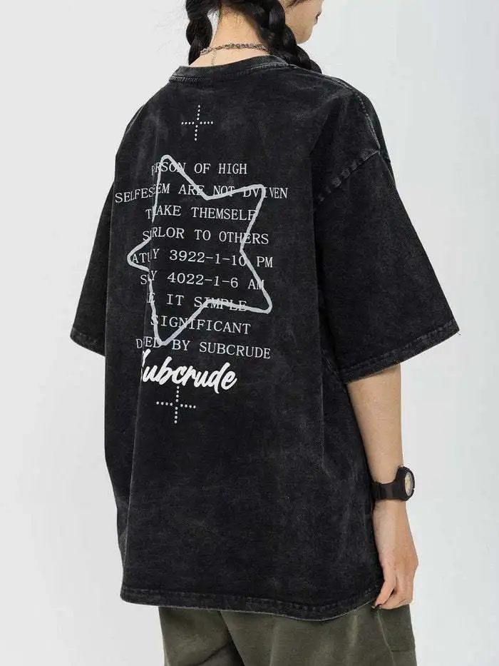 American Heavyweight Cotton Retro Washed Distressed T-Shirts for Men Couples Loose Casual Dopamine Tops men clothing y2k tops
American Heavyweight Cotton Retro Washed Distressed T-Shirts for Men Couples Loose Casual Dopamine Tops men clothing y2k tops