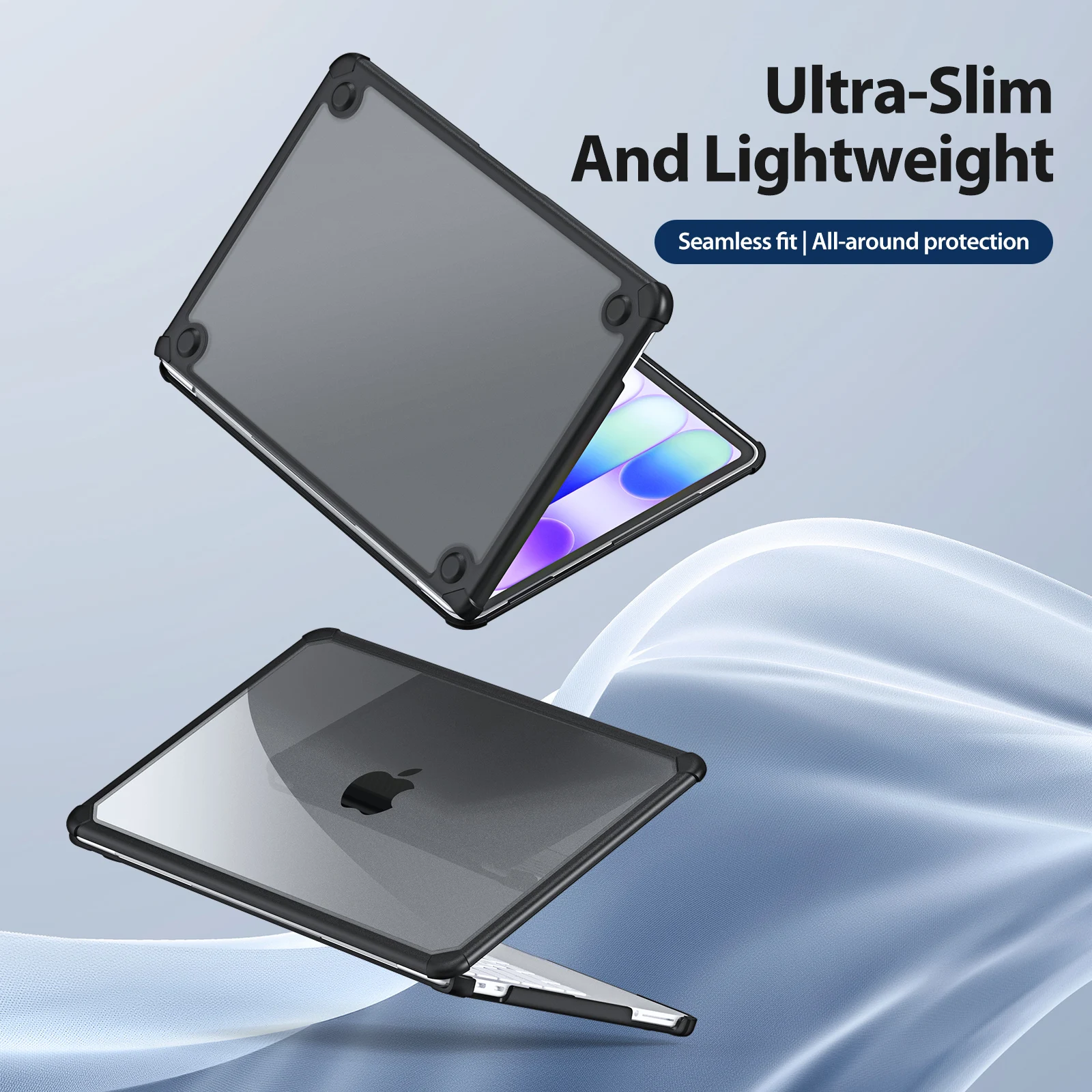 DUX DUCIS Shockproof Hard Cover For MacBook Neo 13 2026 A3404, Translucent Anti-Scratch Case, 360° Protection, Slim & Portable
DUX DUCIS Shockproof Hard Cover For MacBook Neo 13 2026 A3404, Translucent Anti-Scratch Case, 360° Protection, Slim & Portable