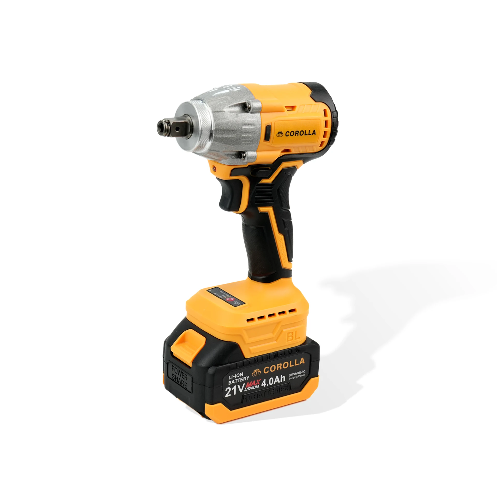 Hot Selling High Torque Brushless Power Li-ion Battery Wrench Tools 350N 16 Pcs Electrical Cordless Impact Wrench Set
Hot Selling High Torque Brushless Power Li-ion Battery Wrench Tools 350N 16 Pcs Electrical Cordless Impact Wrench Set