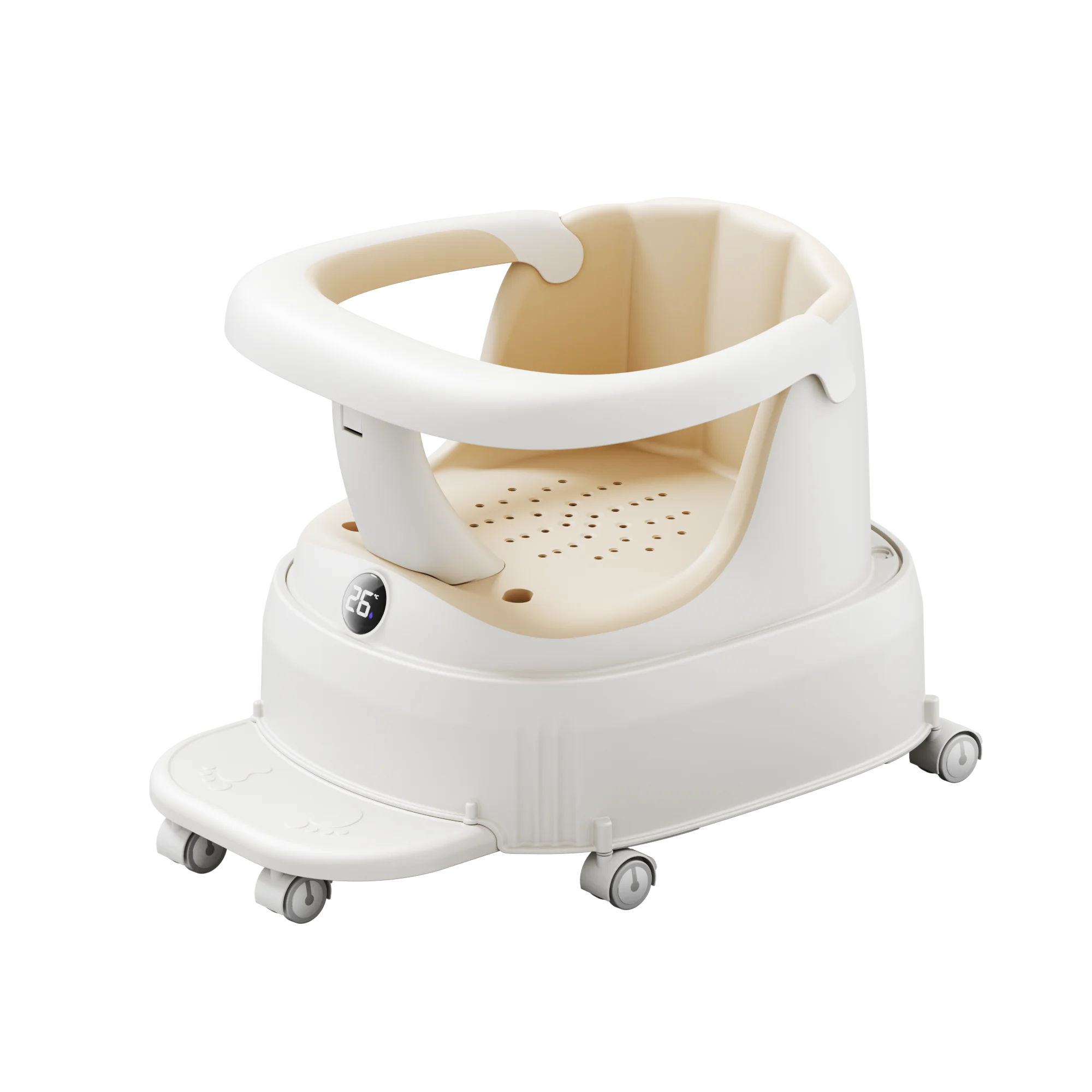 Adjustable soft PP baby bath chair and shower seat set with suction, suitable for toilet use, safe children's shampoo basin
Adjustable soft PP baby bath chair and shower seat set with suction, suitable for toilet use, safe children's shampoo basin