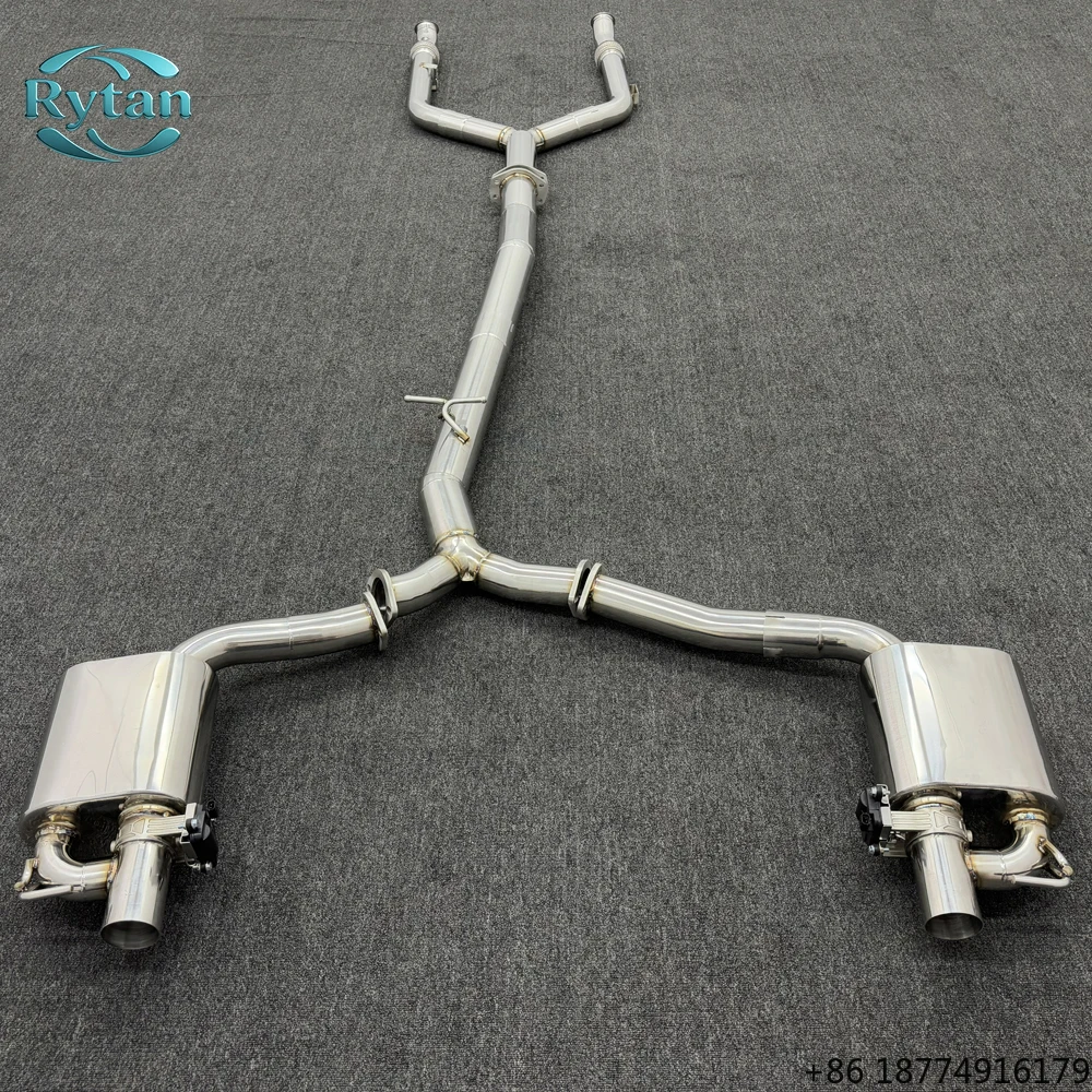 Exhaust Pipe Exhaust Valved Stainless Steel Valvetronic Exhaust System Catback for W205 C43 3.0T
Exhaust Pipe Exhaust Valved Stainless Steel Valvetronic Exhaust System Catback for W205 C43 3.0T