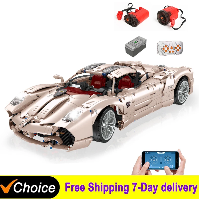 3428 шт. 1:8 Технический Moter Power Супер гоночный спортивный автомобиль Строительные блоки Приложение RC Модель MOC Кирпичи Игрушки для детей Подарки для мальчиков
3428 шт. 1:8 Технический Moter Power Супер гоночный спортивный автомобиль Строительные блоки Приложение RC Модель MOC Кирпичи Игрушки для детей Подарки для мальчиков