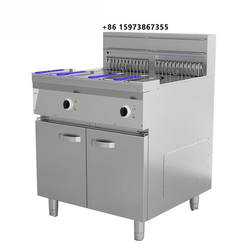 Mechanical Vertical Dual-Tank Four-Basket Commercial Electric Deep Fryer for Western Fast-Food Restaurants-Chicken Nuggets
Mechanical Vertical Dual-Tank Four-Basket Commercial Electric Deep Fryer for Western Fast-Food Restaurants-Chicken Nuggets