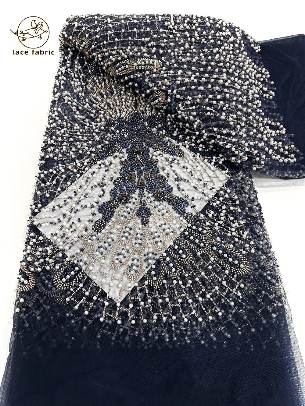 African Tulle Beaded Lace Fabric 2025 French Net Sequins Lace Fabric Sewing Embroidery With Beads Lace Nigeria Party Dress Women
African Tulle Beaded Lace Fabric 2025 French Net Sequins Lace Fabric Sewing Embroidery With Beads Lace Nigeria Party Dress Women
