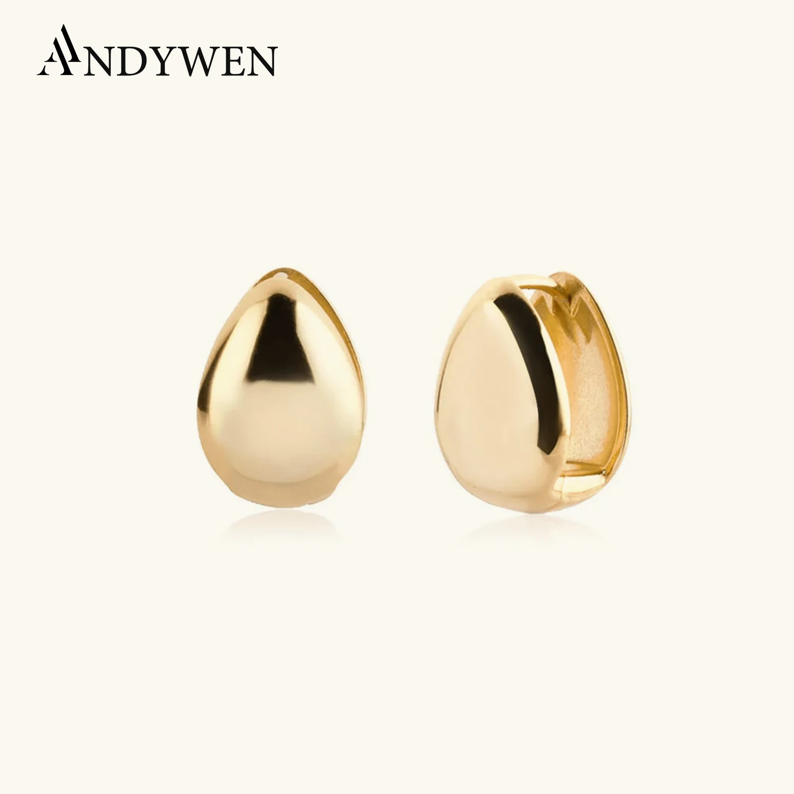 ANDYWEN 925 Sterling Silver Gold Heart Hoops Rock Punk Clips Luxury Earring For Women 2021 Fine Jewellery Party Fashion Jewels
ANDYWEN 925 Sterling Silver Gold Heart Hoops Rock Punk Clips Luxury Earring For Women 2021 Fine Jewellery Party Fashion Jewels