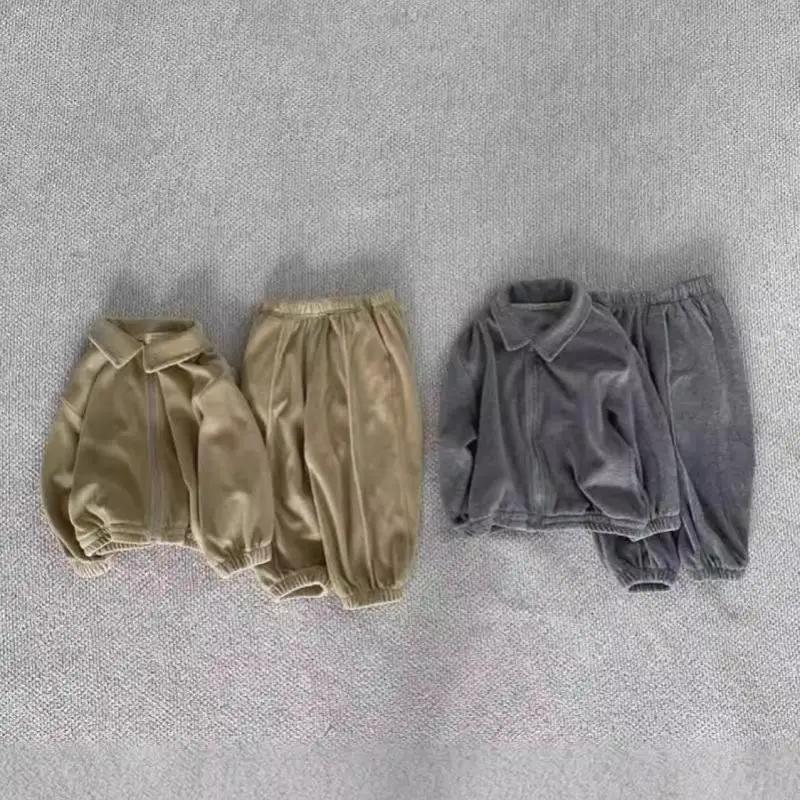 Autumn New Children Long Sleeve Clothes Set Infant Boys Solid Zipper Coat + Sweat Pants 2pcs Suit Kids Girls Sportswear Outfits
Autumn New Children Long Sleeve Clothes Set Infant Boys Solid Zipper Coat + Sweat Pants 2pcs Suit Kids Girls Sportswear Outfits