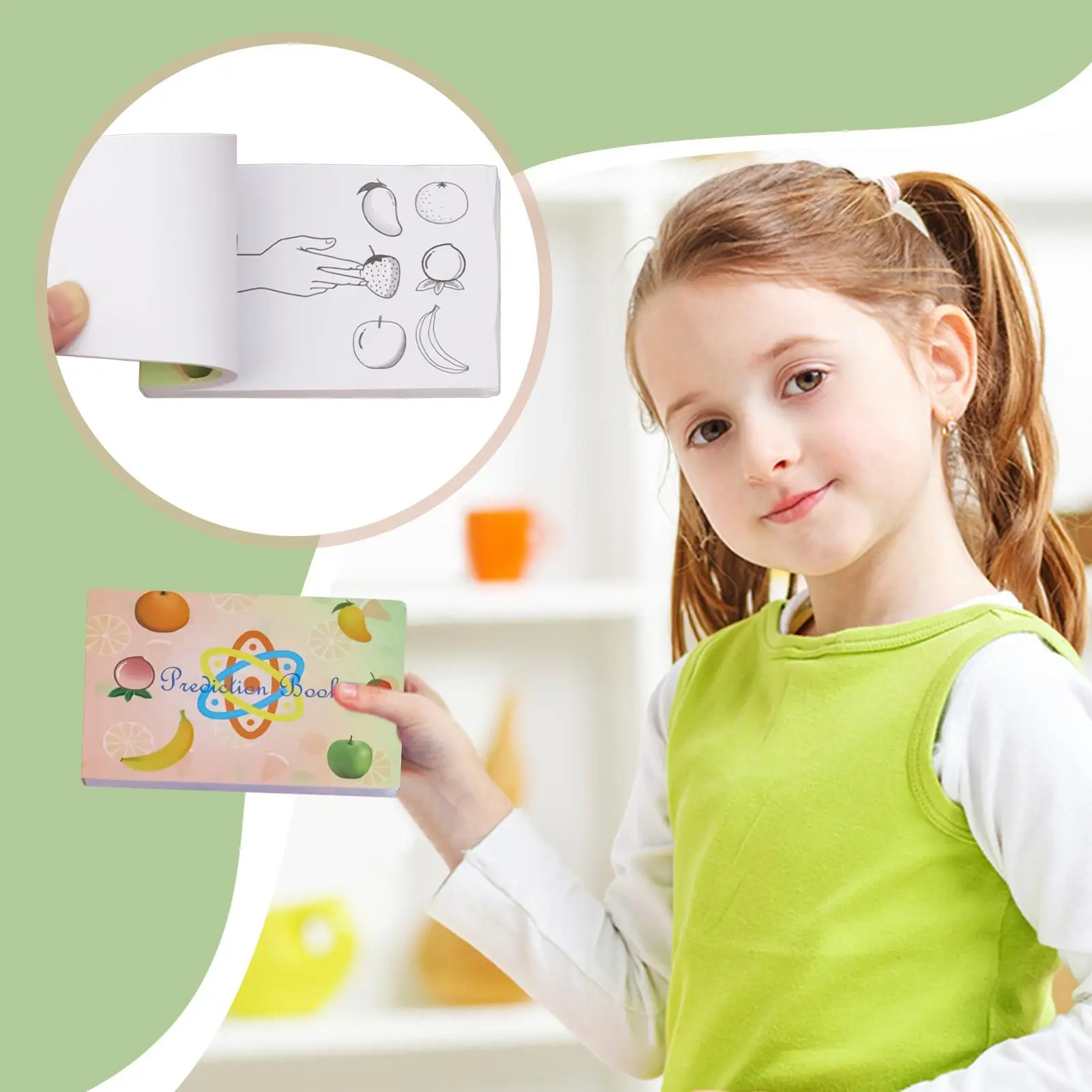 Predict The Fruit Book Веселый интерактивный портативный волшебный реквизит Книга предсказаний Волшебные трюки для праздничной вечеринки День благодарения
Predict The Fruit Book Веселый интерактивный портативный волшебный реквизит Книга предсказаний Волшебные трюки для праздничной вечеринки День благодарения