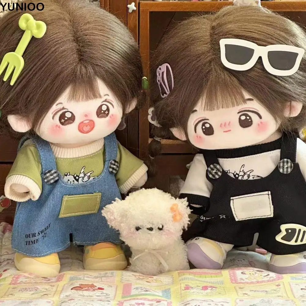 Dress Up 20cm Cotton Doll's Clothes Suit Multicolor Doll Overall Set Fashion Lovely Star Doll Clothes Toy Accessories
Dress Up 20cm Cotton Doll's Clothes Suit Multicolor Doll Overall Set Fashion Lovely Star Doll Clothes Toy Accessories