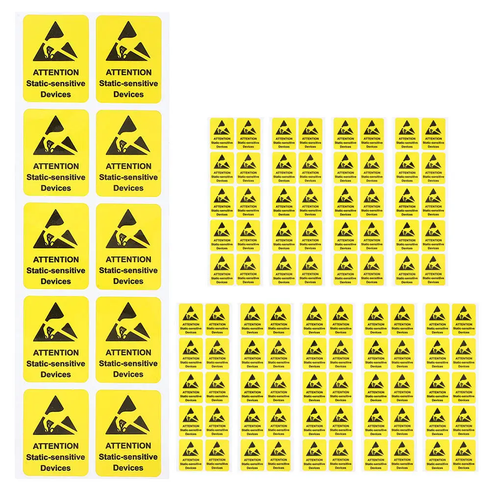 100Pcs Anti Static Warning Labels High Adhesive Safety Caution Stickers Electrical No Touching Sign Factory Static Warning
100Pcs Anti Static Warning Labels High Adhesive Safety Caution Stickers Electrical No Touching Sign Factory Static Warning