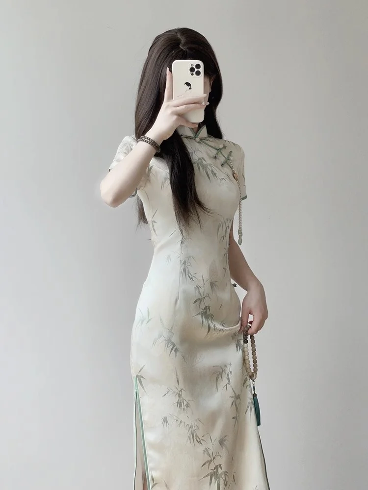 Stunning New 2026 Summer Elegant Long Dress for Girls Beautiful National Style Reformed Daily Wear Polyester Fiber
Stunning New 2026 Summer Elegant Long Dress for Girls Beautiful National Style Reformed Daily Wear Polyester Fiber
