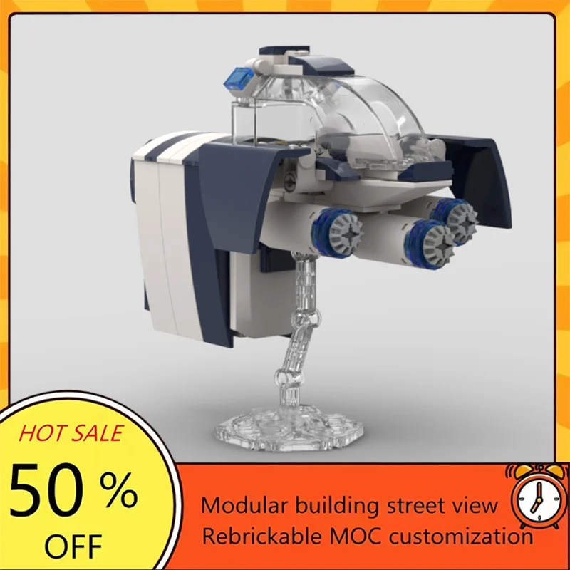 Набор из 234 деталей: Популярная модель космического корабля из фильма «Звездные войны», конструктор MOC, модульные технологичные блоки, подарок на праздник, игрушка для сборки, детский набор
Набор из 234 деталей: Популярная модель космического корабля из фильма «Звездные войны», конструктор MOC, модульные технологичные блоки, подарок на праздник, игрушка для сборки, детский набор