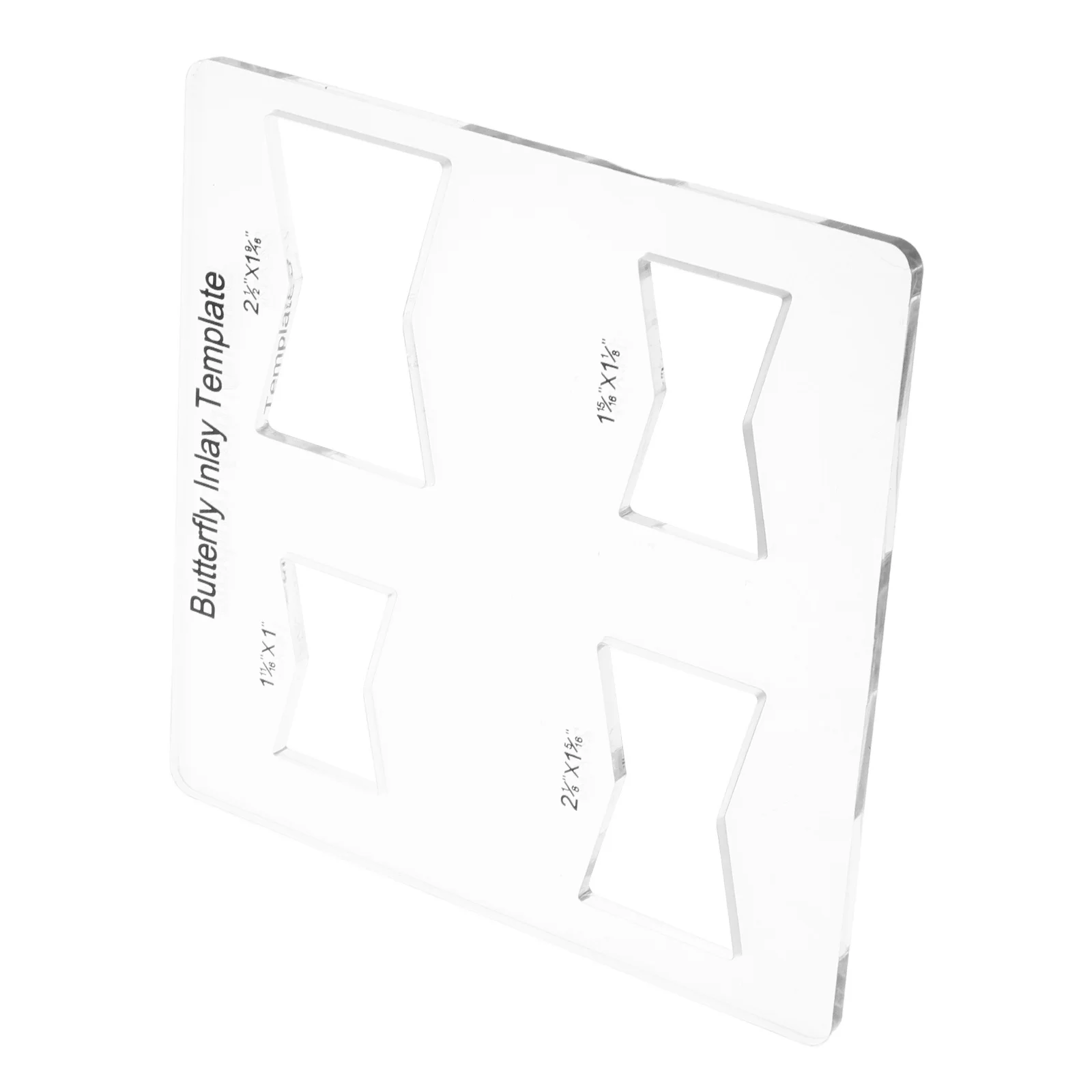 Butterfly Inlay Template Acrylic Router Jig For Woodworking Tools Precise Marking Diy Home Renovation Craft Use
Butterfly Inlay Template Acrylic Router Jig For Woodworking Tools Precise Marking Diy Home Renovation Craft Use