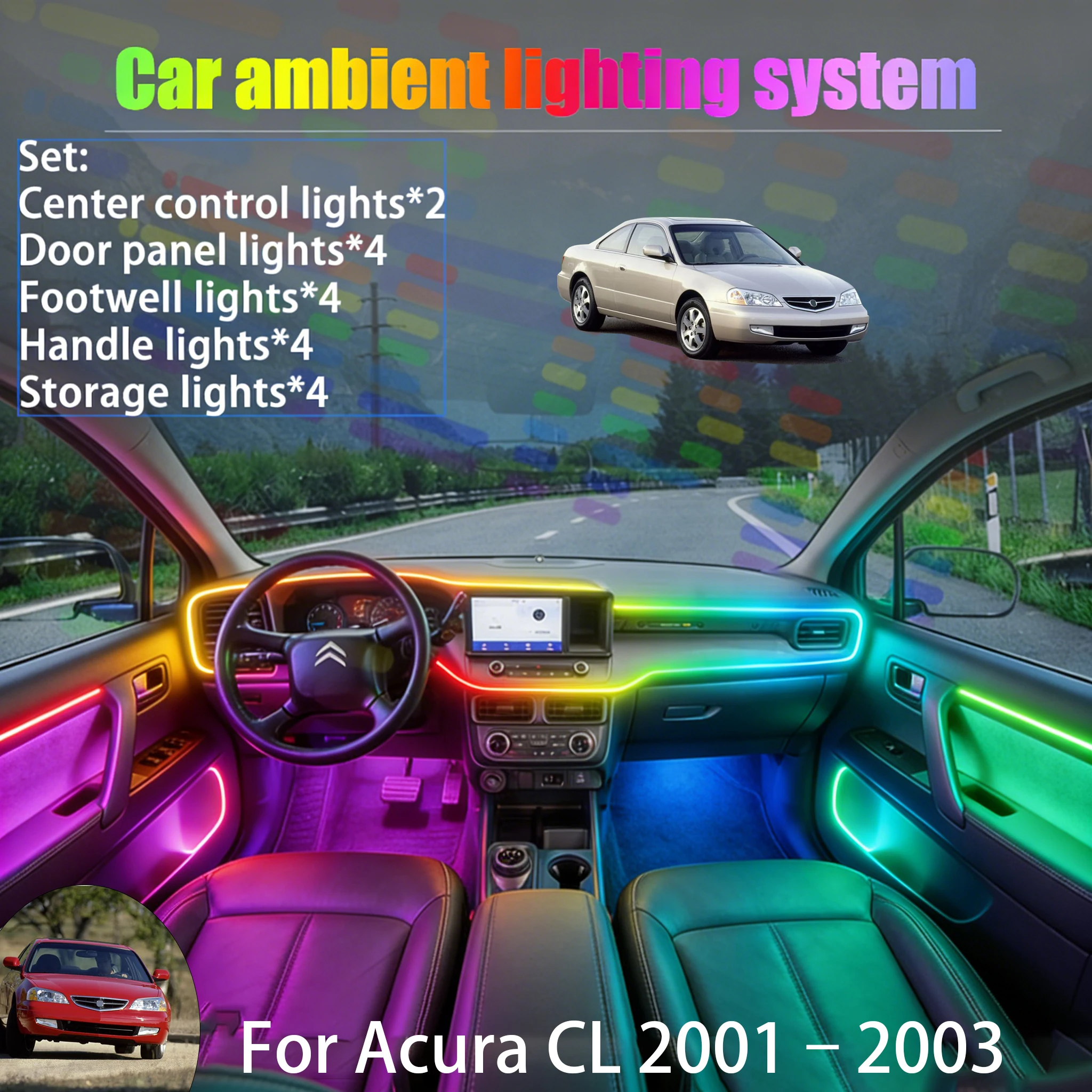 Для Acura CSX 2006–2011, Honda Civic: 2/18-канальная светодиодная подсветка салона автомобиля, USB RGB-подсветка багажника, комплект Streamer.
Для Acura CSX 2006–2011, Honda Civic: 2/18-канальная светодиодная подсветка салона автомобиля, USB RGB-подсветка багажника, комплект Streamer.