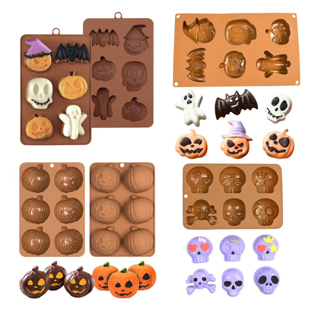 Хэллоуин тематический тыквенный призрак силиконовая форма для ручной работы DIY шоколадное печенье печенье торт пудинг кубик льда украшение для выпечки
Хэллоуин тематический тыквенный призрак силиконовая форма для ручной работы DIY шоколадное печенье печенье торт пудинг кубик льда украшение для выпечки