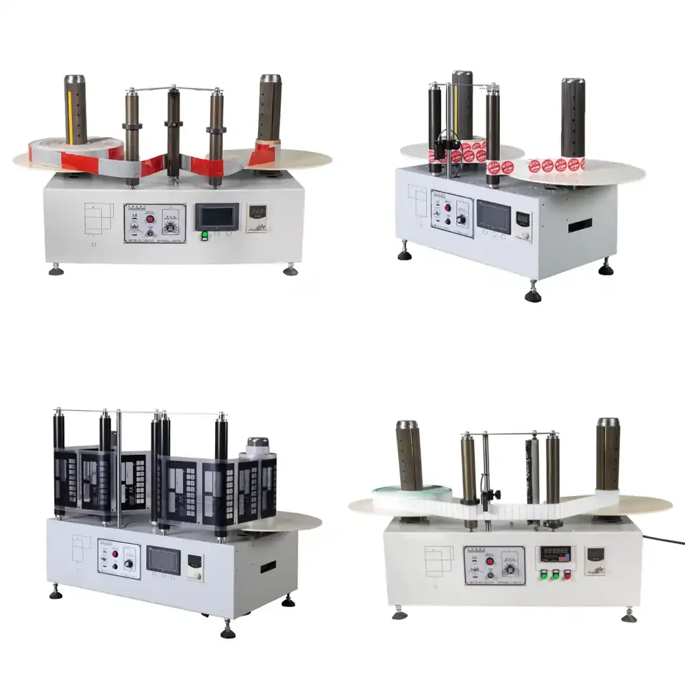 Automatic Aluminum Foil Roll to Roll Rewind PTFE Tape Rewinding Machine with Count Meter
Automatic Aluminum Foil Roll to Roll Rewind PTFE Tape Rewinding Machine with Count Meter