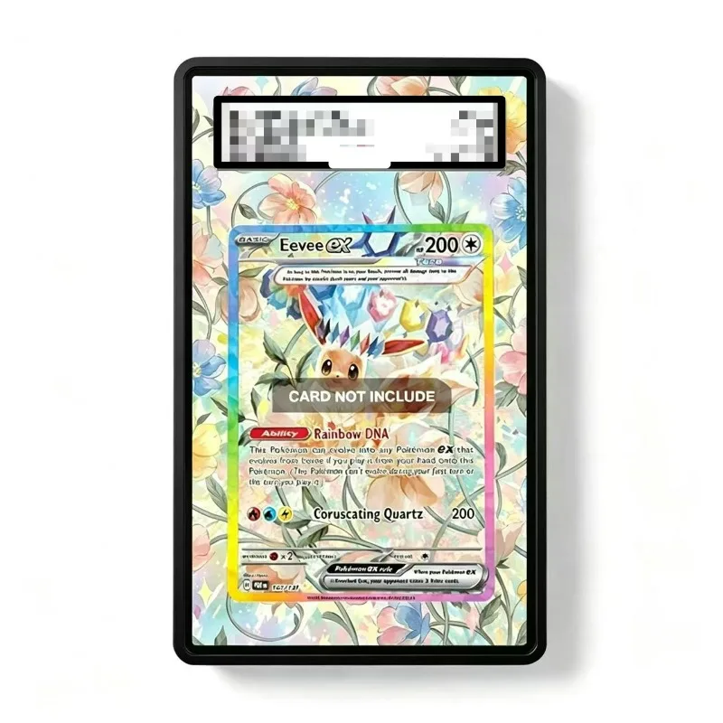 Art Display for Prismatic Evolutions Eevee ex Cards PTCG Anime Game Collection Expand Gift Self Made Acrylic Protective Case DIY
Art Display for Prismatic Evolutions Eevee ex Cards PTCG Anime Game Collection Expand Gift Self Made Acrylic Protective Case DIY