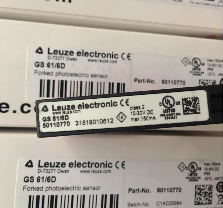Новый оригинальный фотоэлектрический переключатель Leuze GS 61/6D GS 61/6 GS 61/6D.2
Новый оригинальный фотоэлектрический переключатель Leuze GS 61/6D GS 61/6 GS 61/6D.2