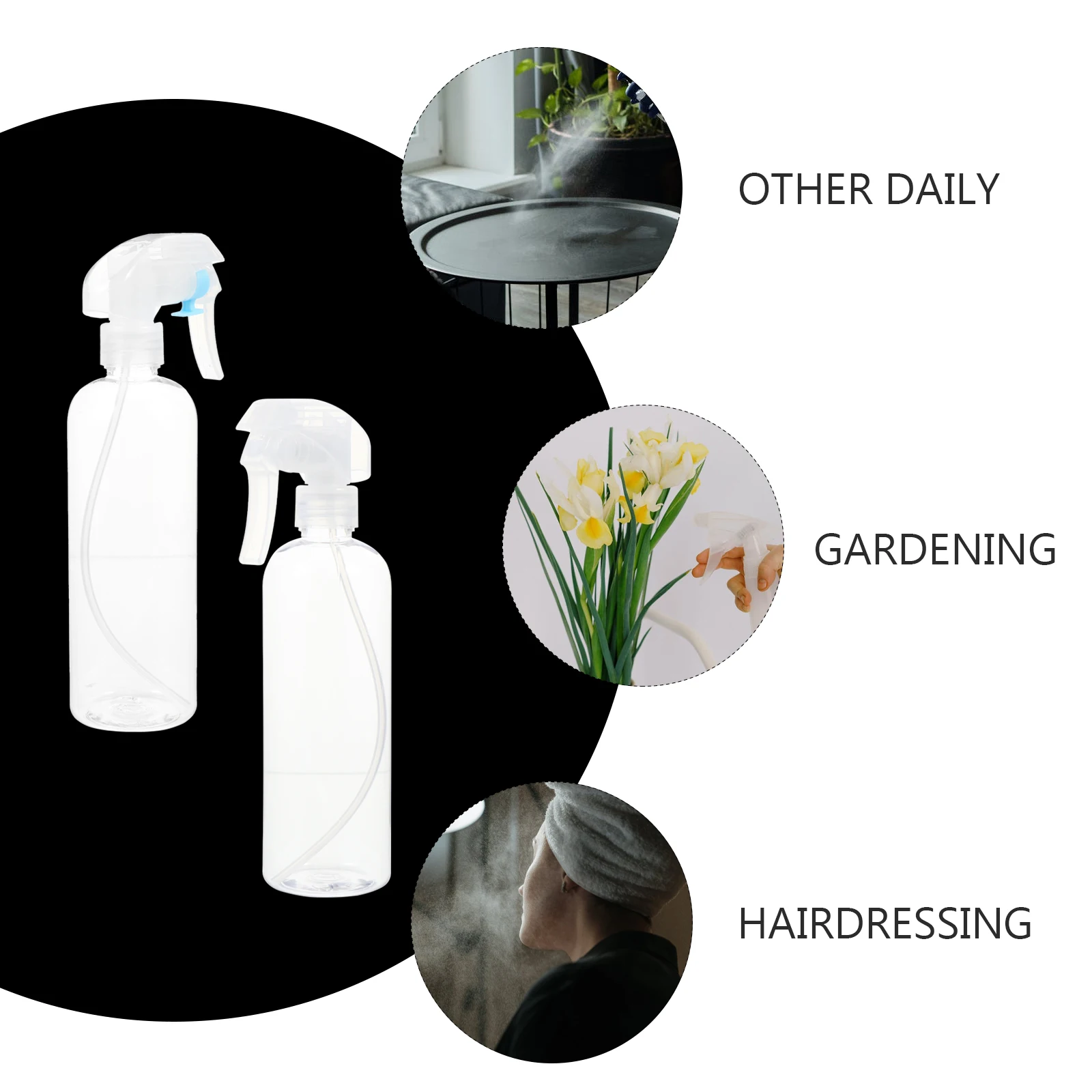 2Pcs 300ml Spray Bottle Empty Watering Garden Flowers Pot Plant Mist Plastic Sprayer Easy Clean Large Capacity
2Pcs 300ml Spray Bottle Empty Watering Garden Flowers Pot Plant Mist Plastic Sprayer Easy Clean Large Capacity