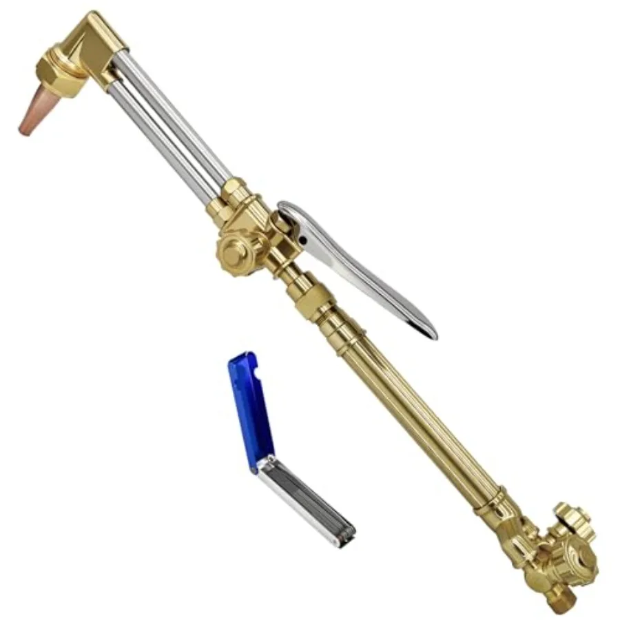 Cutting Attachment Torch - Oxyacetylene with 100FC Torch Handle 3-101 Cutting Nozzle Tip Cleaner
Cutting Attachment Torch - Oxyacetylene with 100FC Torch Handle 3-101 Cutting Nozzle Tip Cleaner