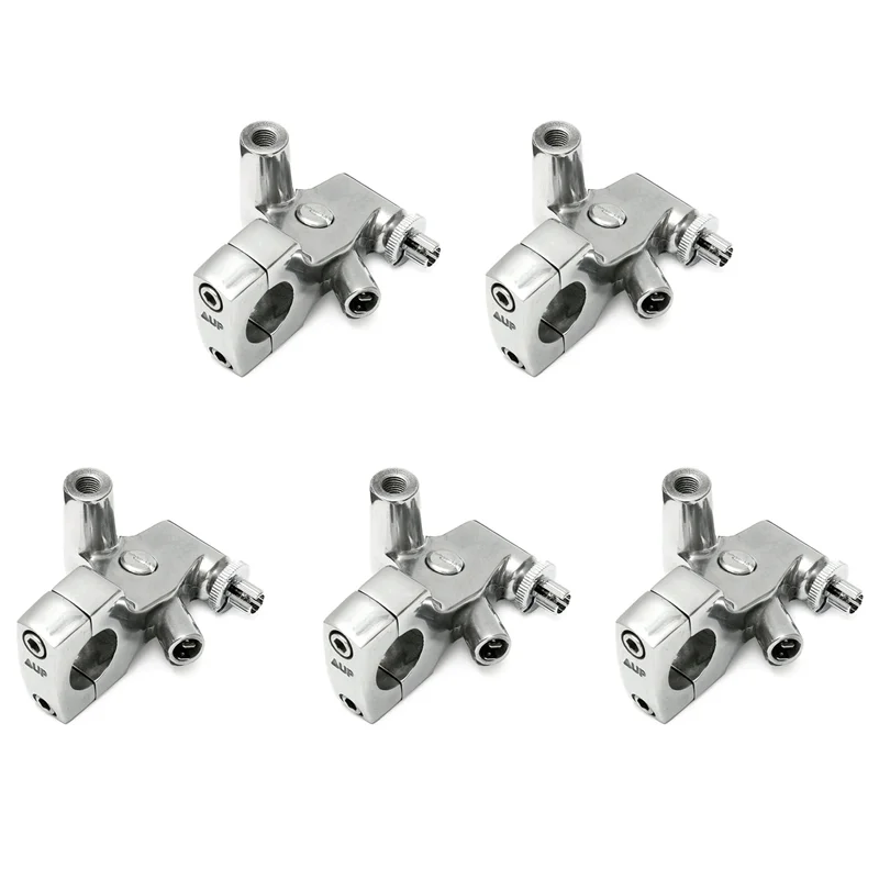 AU63-5Pcs 25Mm 1Inch Motorcycle Clutch Lever Mount Holder For Honda Shadow 600 VT750 Silver Aluminum Alloy
AU63-5Pcs 25Mm 1Inch Motorcycle Clutch Lever Mount Holder For Honda Shadow 600 VT750 Silver Aluminum Alloy
