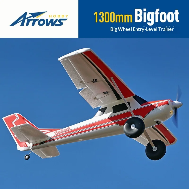 Радиоуправляемый самолет Arrows 1300 мм для бездорожья, низкоскоростной, с фиксированным крылом, электрический, на пульте управления, для начинающих, сборная модель для улицы
Радиоуправляемый самолет Arrows 1300 мм для бездорожья, низкоскоростной, с фиксированным крылом, электрический, на пульте управления, для начинающих, сборная модель для улицы
