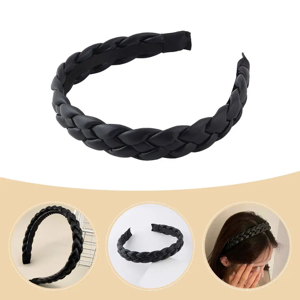 Retro Braided Broadside Headband High Class Wear Resistant Plastic PU Festival Party Hair Decor Cosplay Costume Decorative
Retro Braided Broadside Headband High Class Wear Resistant Plastic PU Festival Party Hair Decor Cosplay Costume Decorative